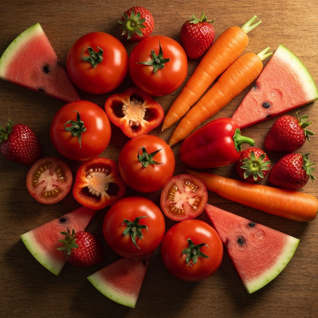 Червени зеленчуци